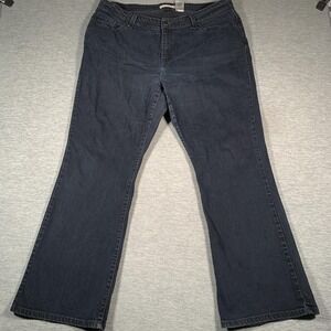 Levi's 515 Boot Cut Jeans Womens 22M Dark Wash‎ Mid Rise Stretch Denim Bootcut